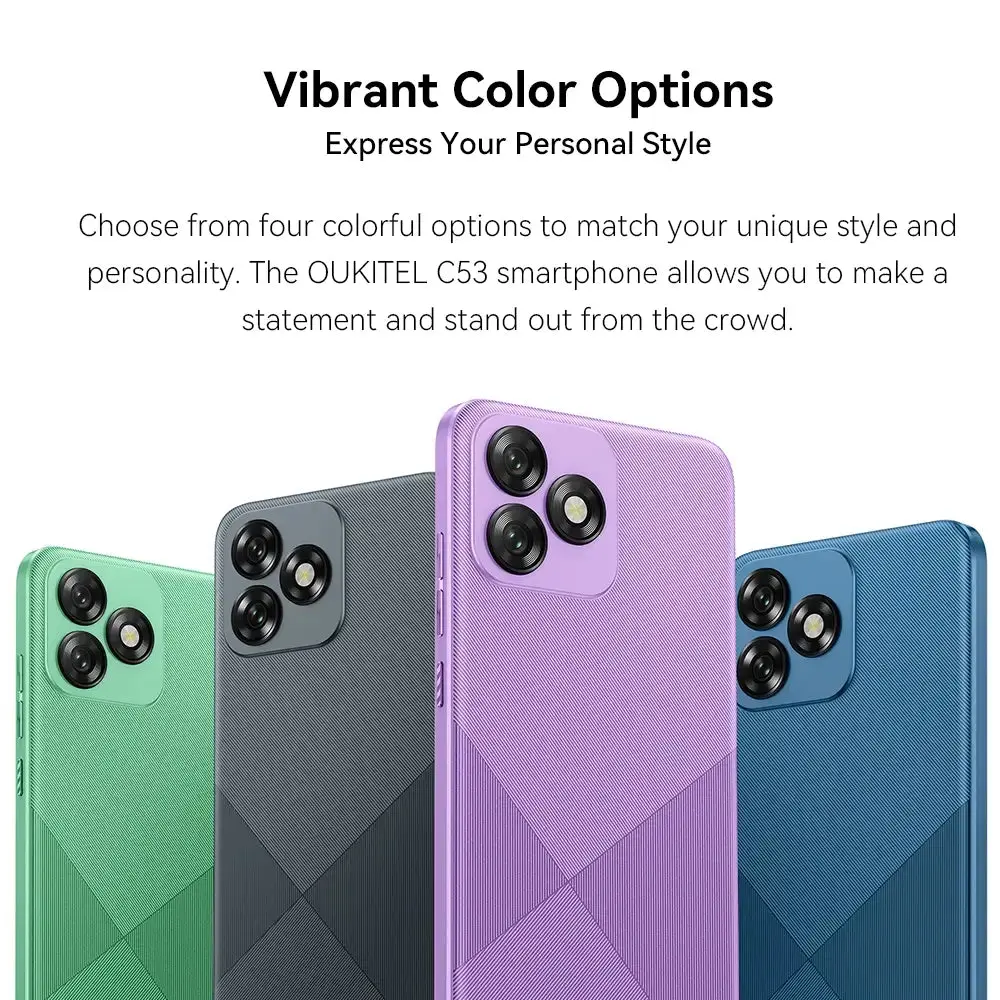 Oukitel C53 5G 6.6-inch 4300mAh Battery 8.9mm Ultra-thin Body SmartPhone(8GB+64GB) - Image 10