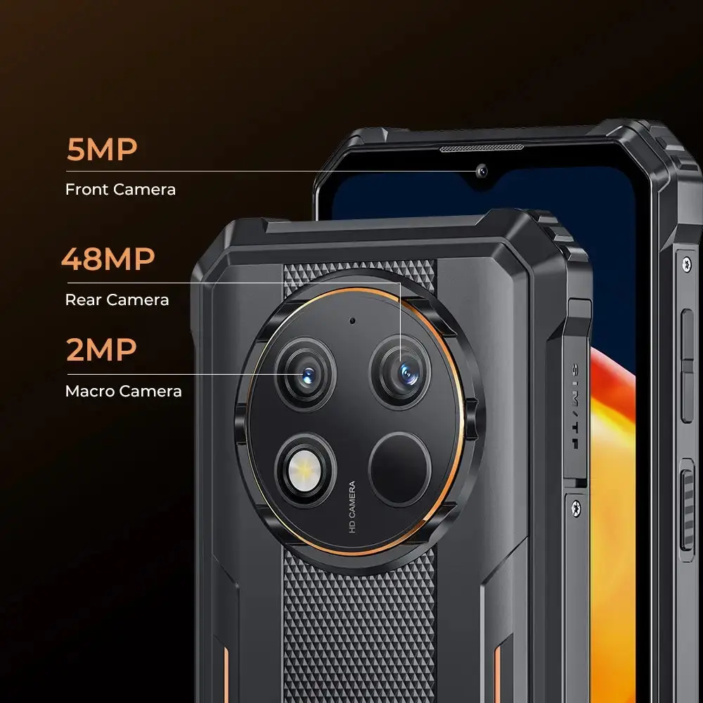 Oukitel G1 Rugged Phone 6.52-inch 10600mAh Big Battery 48MP Camera (24+256GB) - Image 6