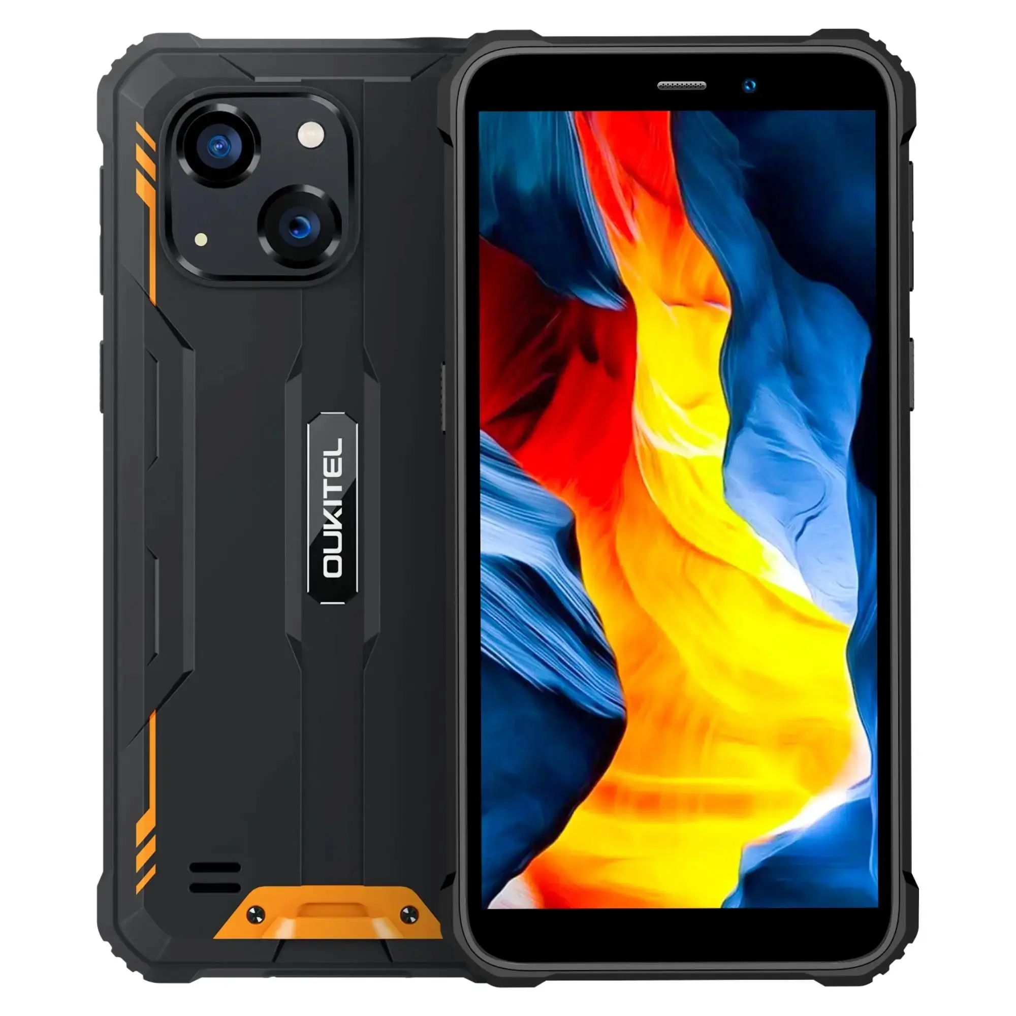 Oukitel G2 Rugged Phone 6-inch 6300mAh Big Battery 13MP Camera (16GB+64GB)