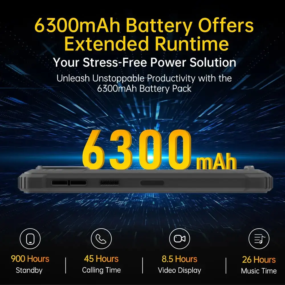 Oukitel G2 Rugged Phone 6-inch 6300mAh Big Battery 13MP Camera (16GB+64GB) - Image 5