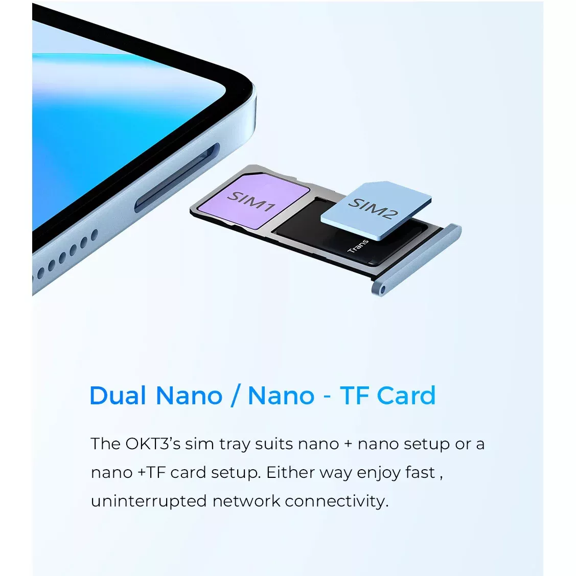 Oukitel OKT3 SmartTablet 10.5-inch HD Display Certified 8250mAh Battery Android 13(8GB+256GB) - Image 6
