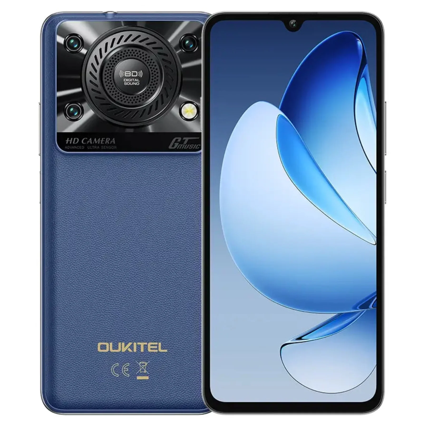 Oukitel C60 6.88-inch 10000mAh Battery 13.4mm Ultra-thin Body SmartPhone(4GB+128GB)