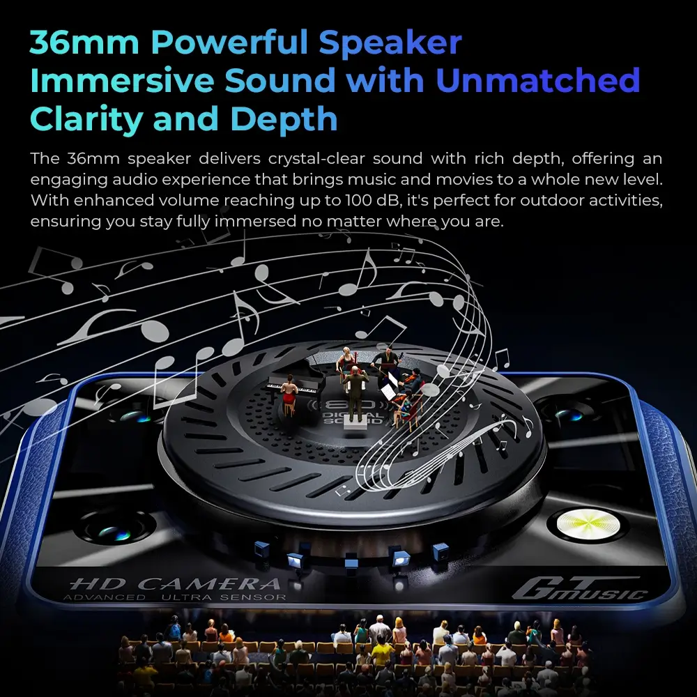 Oukitel C60 6.88-inch 10000mAh Battery 13.4mm Ultra-thin Body SmartPhone(4GB+128GB) - Image 9