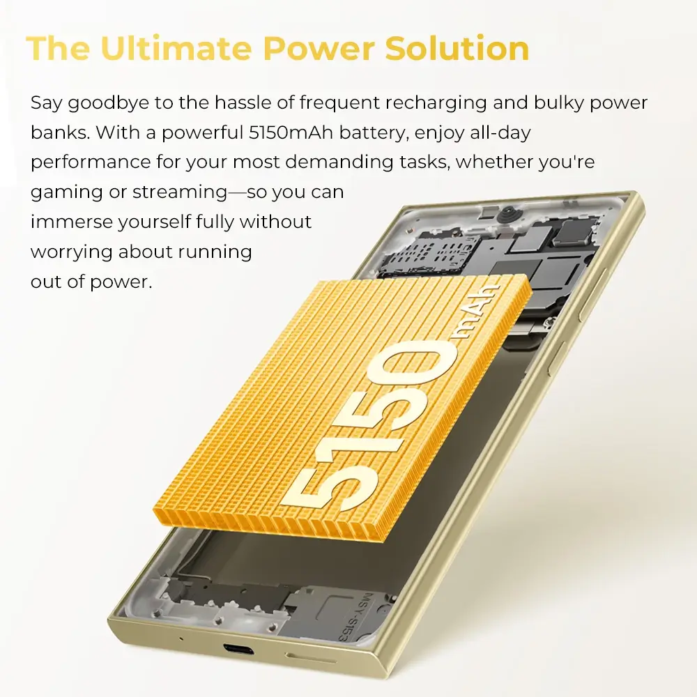 Oukitel C61 Pro 6.88-inch 5150mAh Battery 9.5mm Ultra-thin Body SmartPhone(8GB+256GB) - Image 8