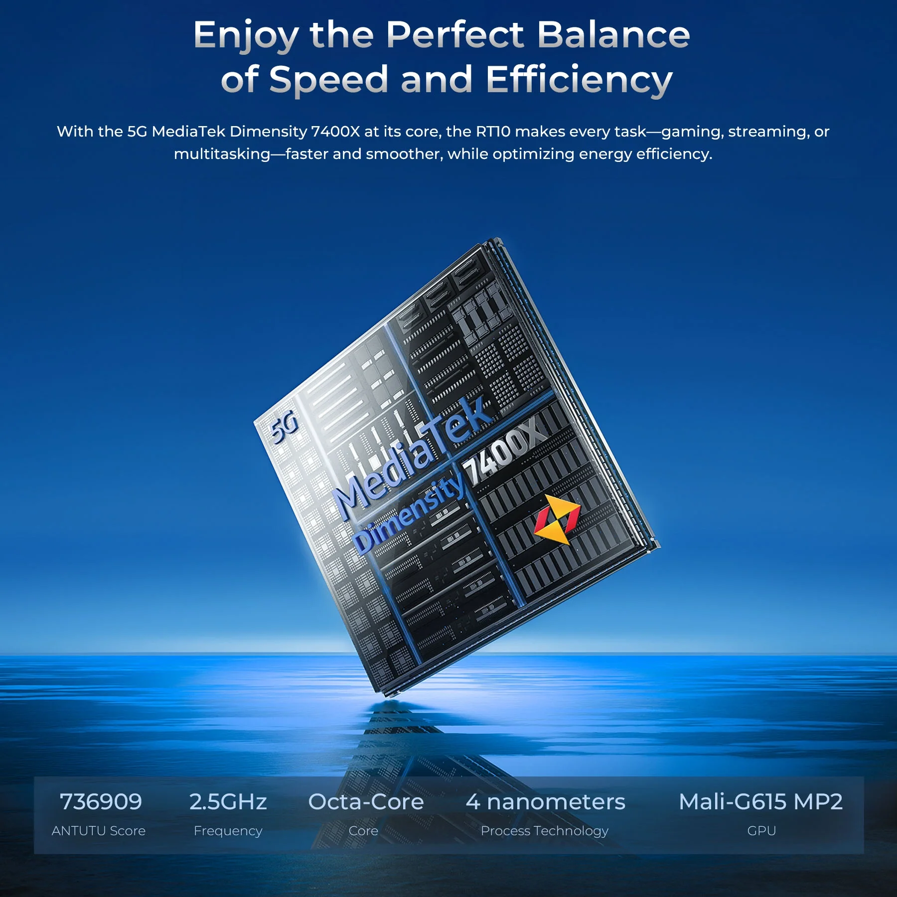 OUKITEL RT10 5G Rugged Tablet 11" Dimensity 7400X 25000mAh Battery 64MP Camera Android 15(12GB+512GB) - Image 7