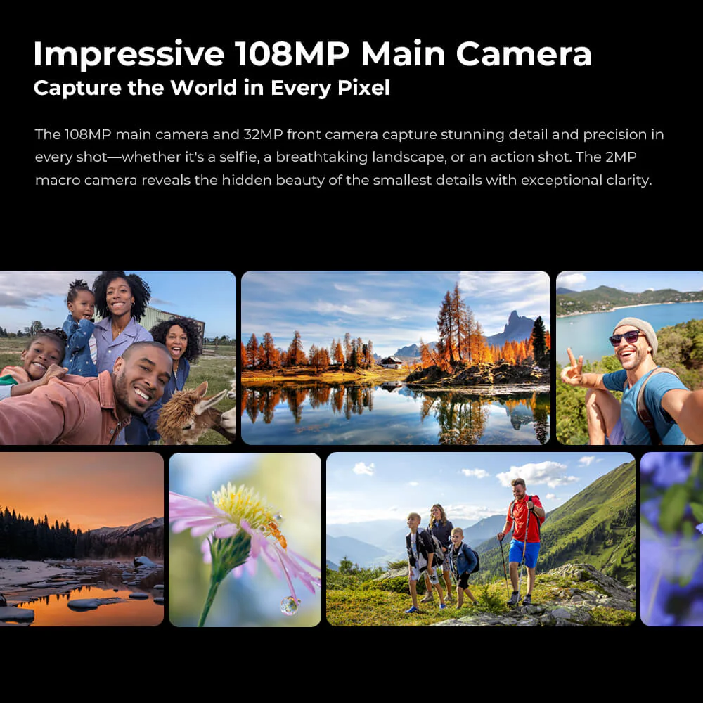 Oukitel WP200 Pro - World's First Modular Rugged Phone with a Detachable Earphone/SmartWatch, AI-enabled, 5G, 6.7'' AMOLED Display, 8800 mAh, Android 15 (24GB+ITB NFC) - Image 11