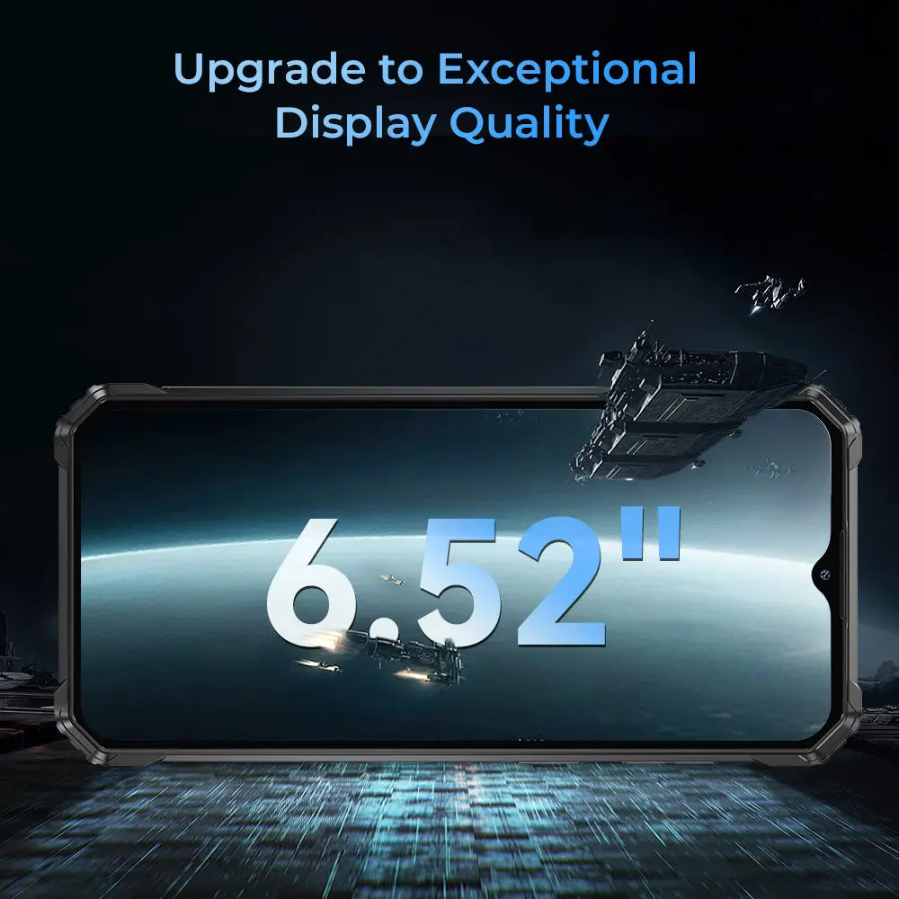 Oukitel WP36pro 4G Rugged Phone 6.52-inch 8D Sound 10600mAh Big Battery 13MP Camera Android 14(24GB+256GB NFC) - Image 10