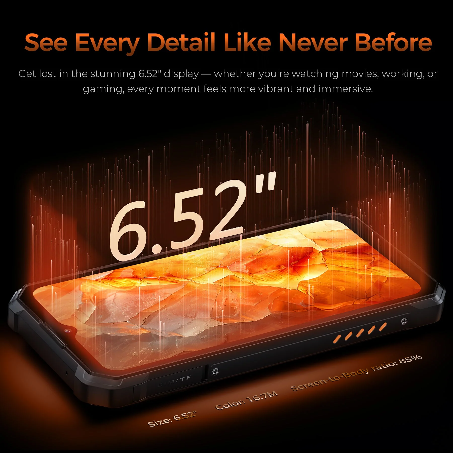 Oukitel WP53 Pro 4G Rugged Phone 6.52'' FHD+ Display 11000mAh Big Battery 50MP Camera Android 15(8GB+512GB NFC) - Image 10