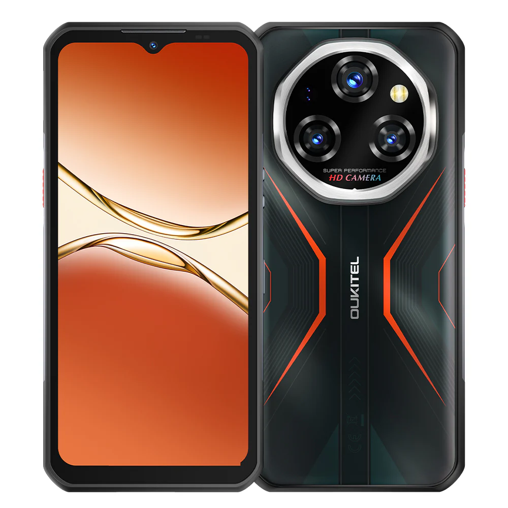 Oukitel WP55 5G Rugged Phone 6.6'' HD+ Display 11000mAh Big Battery 108MP Camera Android 15(12GB+256GB NFC) - Image 2