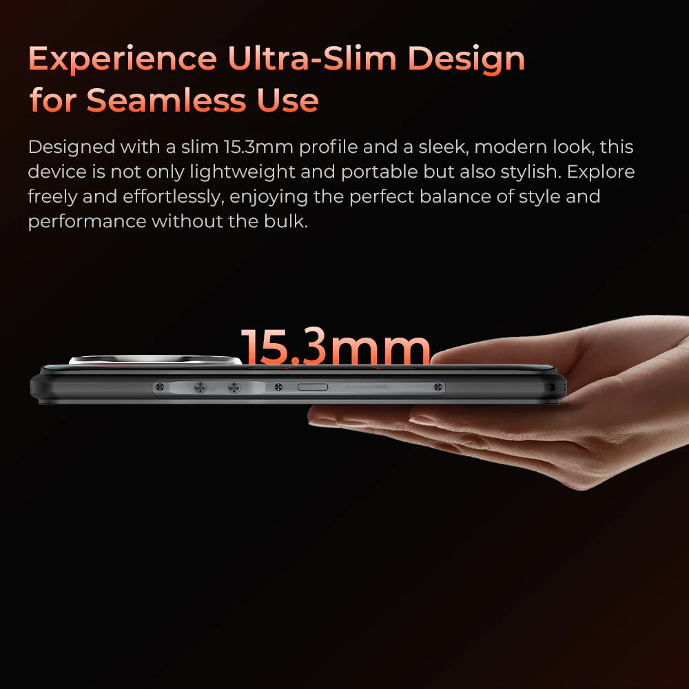 Oukitel WP55 Pro 5G Rugged Phone 6.6'' HD+ Display 11000mAh Big Battery 108MP Camera Android 15(16GB+512GB NFC) - Image 9