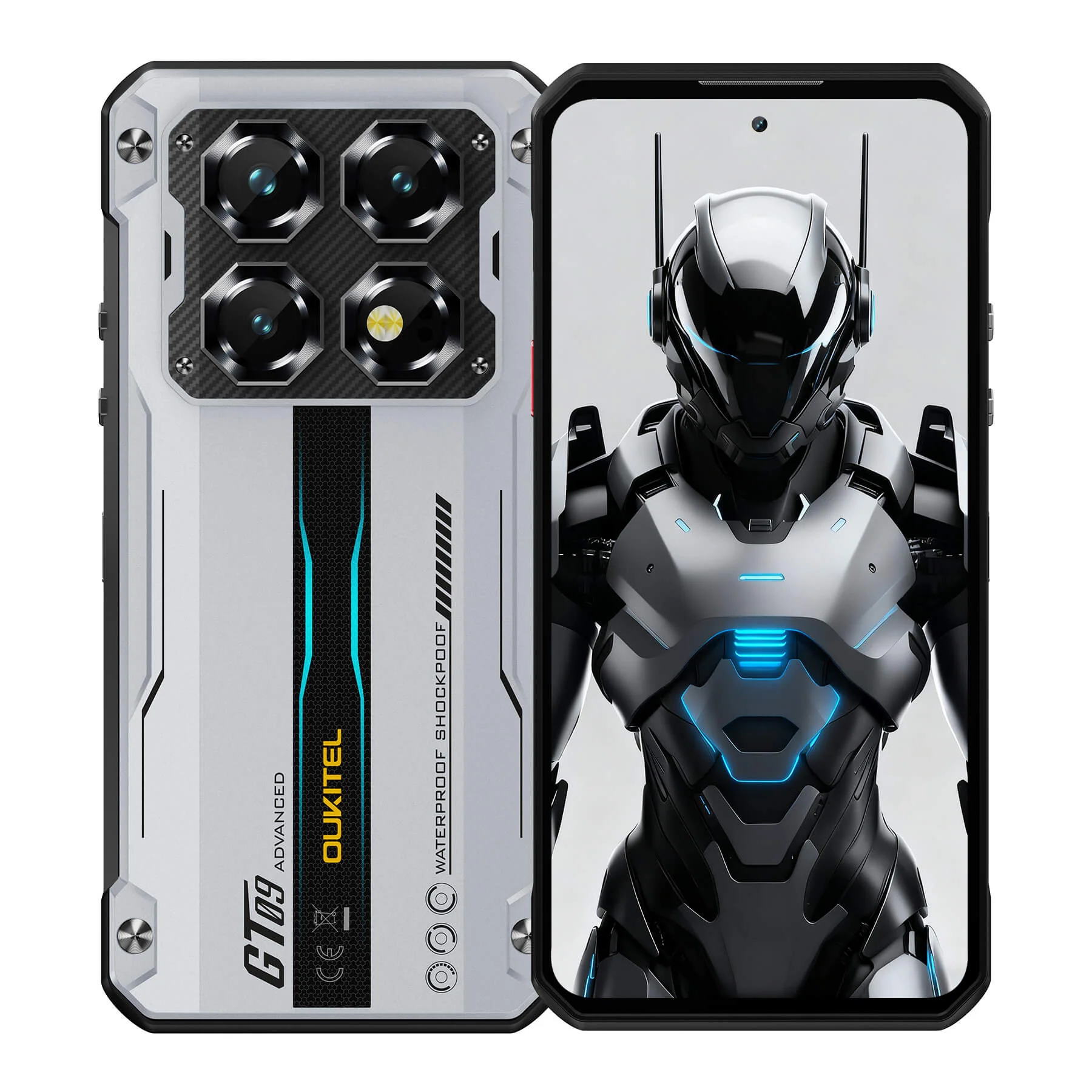 Oukitel WP60 5G Rugged Phone 7.2'' HD+ Display 10,000mAh Big Battery 108MP Camera Android 15(16GB+512GB NFC) - Image 2