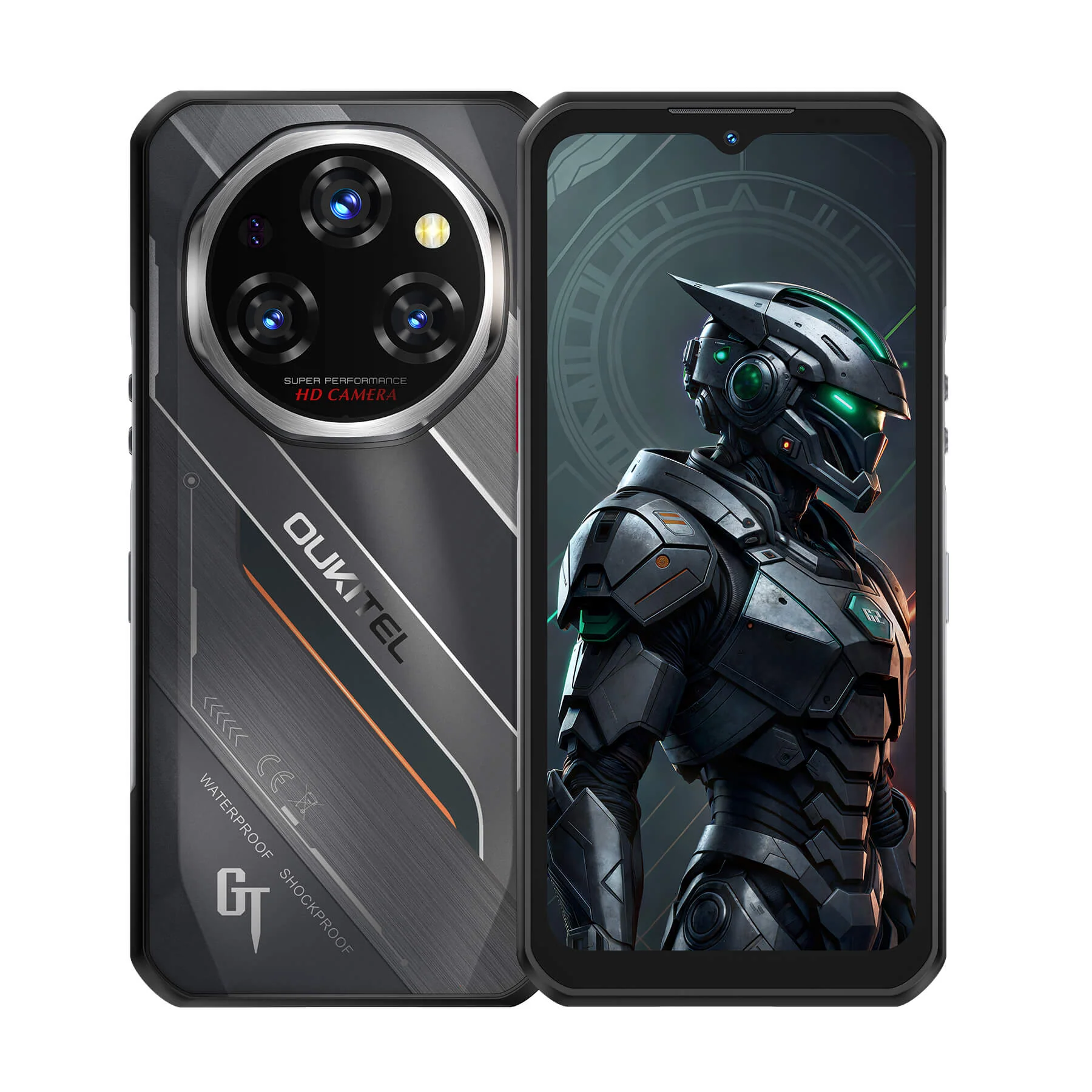 Oukitel WP62 5G Rugged Phone 6.6-inch 11000mAh Battery 108MP Android 15 with NFC(16GB+512GB) - Image 2
