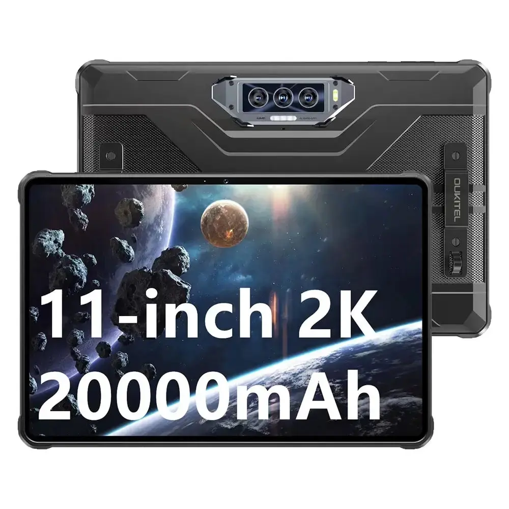 Oukitel RT8 RuggedTablet 10.1-inch 2K 20000mAh Battery 48MP Camera Android 14(12GB+256GB) - Image 12