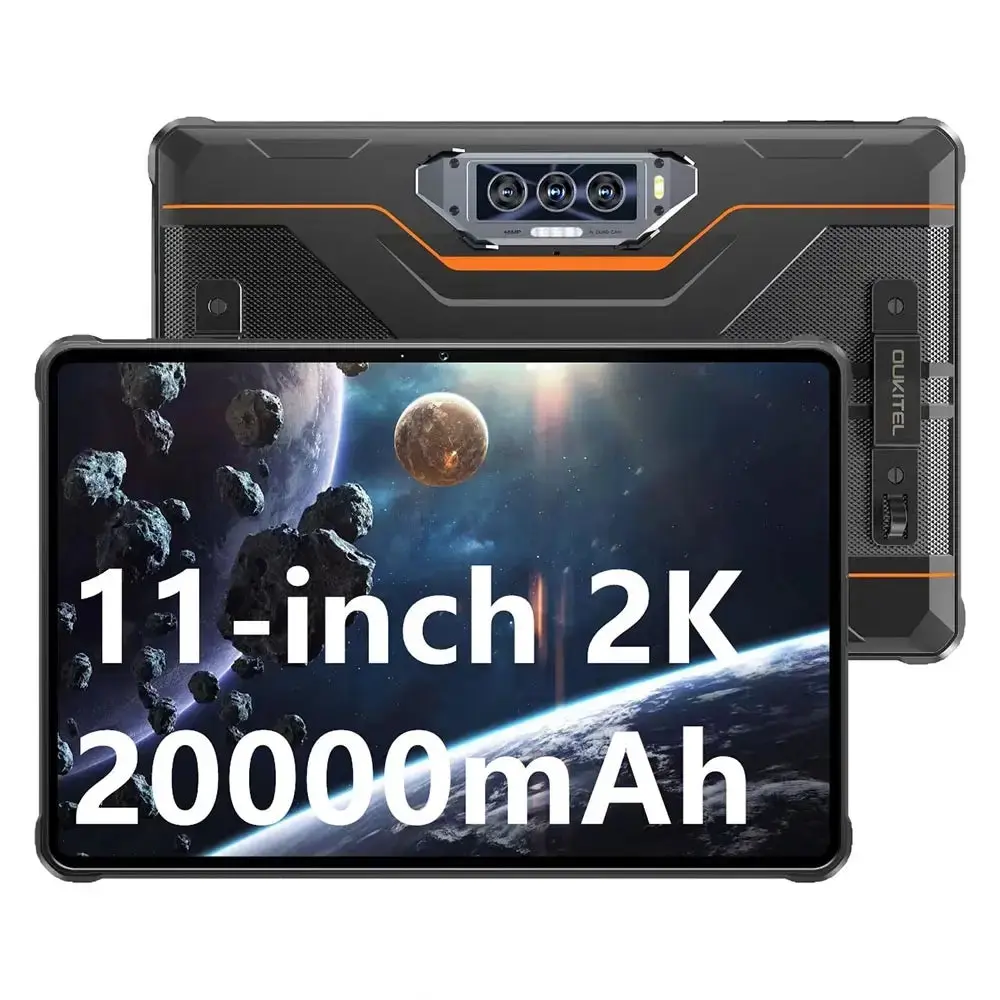 Oukitel RT8 RuggedTablet 10.1-inch 2K 20000mAh Battery 48MP Camera Android 14(12GB+256GB) - Image 13