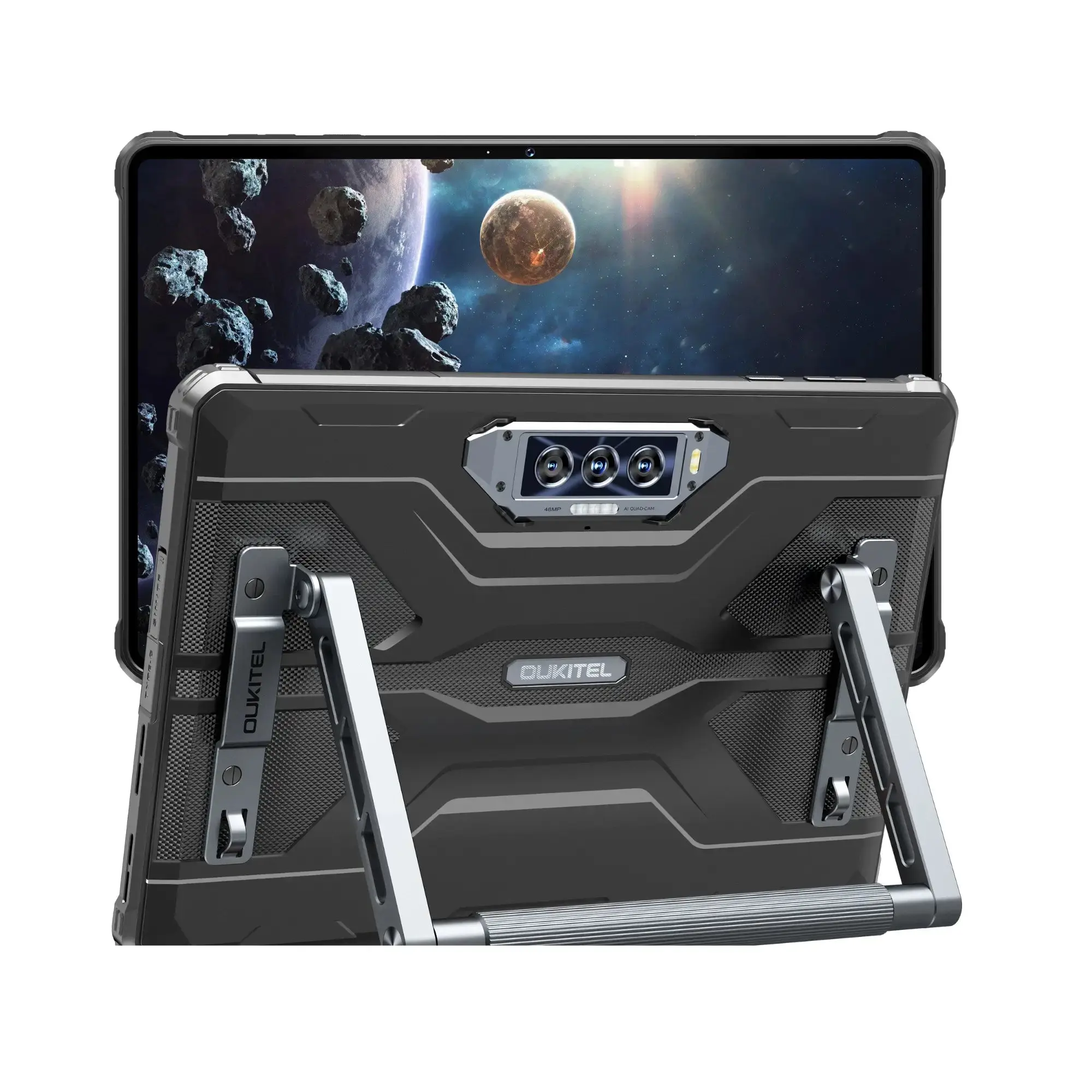 Oukitel RT8 RuggedTablet 10.1-inch 2K 20000mAh Battery 48MP Camera Android 14(12GB+256GB) - Image 3